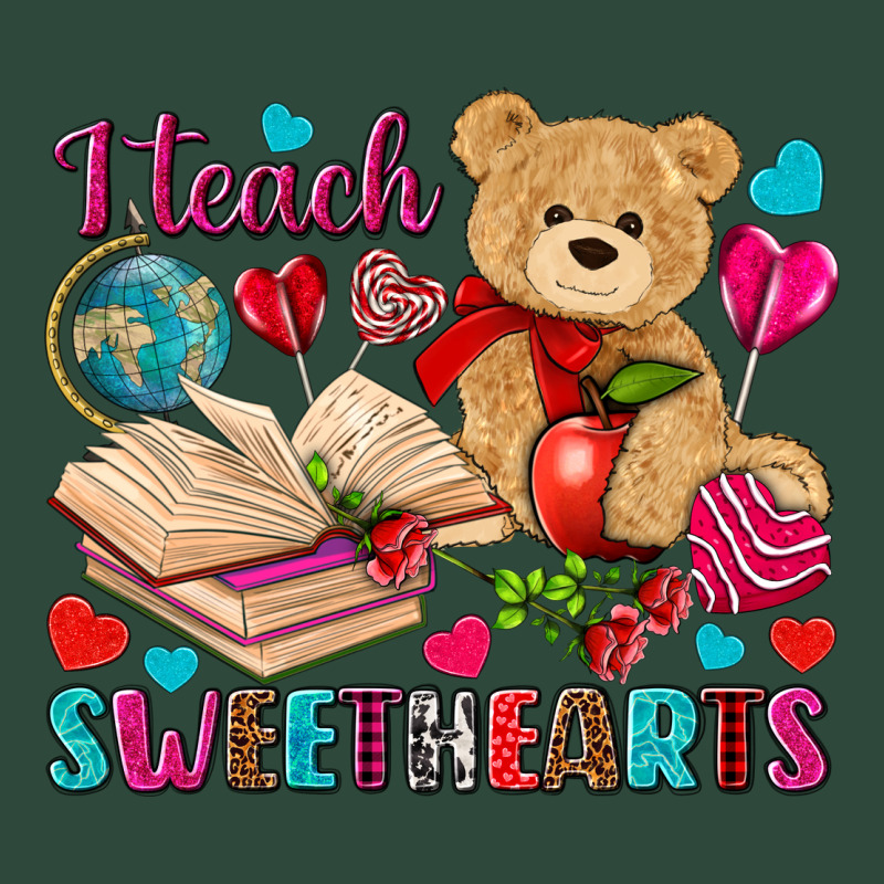 I Teach Sweethearts Zipper Hoodie by NancyCooperArtShop | Teevron