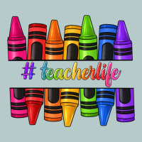 Teacher Life Crayons Heavy Core Tee | Teevron