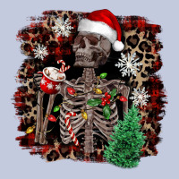 Skeleton With Coffee Cup Christmas Long Sleeve Tee | Teevron