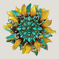 Sunflower With Gemstone And Cowhide Heavy Core Tee | Teevron