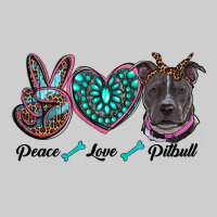 Peace Love Pitbull Premium Tee | Teevron