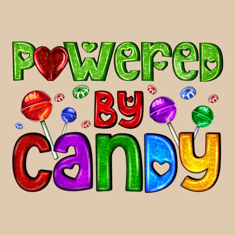 Powered By Candy With Lollipops Heavyweight Sweatshirt by AdoDesignShop | Teevron