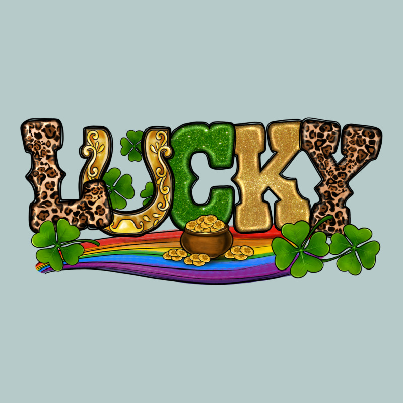 St Patricks Shamrock Gold With Rainbow Heavy Core Tee by RanaPortraitStore | Teevron