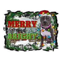 merry and bright pitbull with farm | Teevron