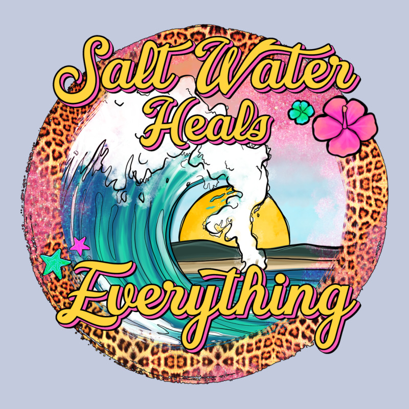 Salt Water Heals Everything Long Sleeve Tee by Jasminsmagicworld | Teevron
