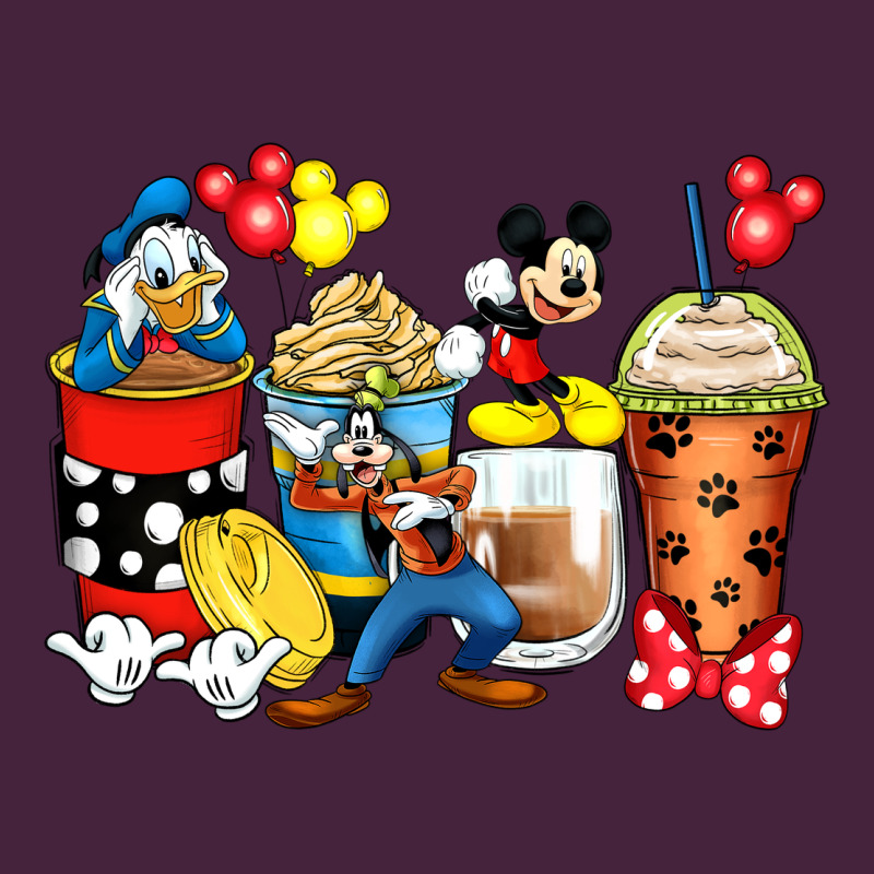 Cartoon Characters Coffee Cups Premium Tee by Zillion Design Studio | Teevron