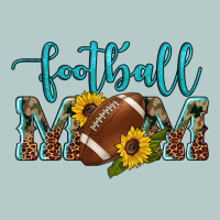Western Leopard Camouflage Sunflowers  Glitter Mom Football Heavy Core Tee | Teevron