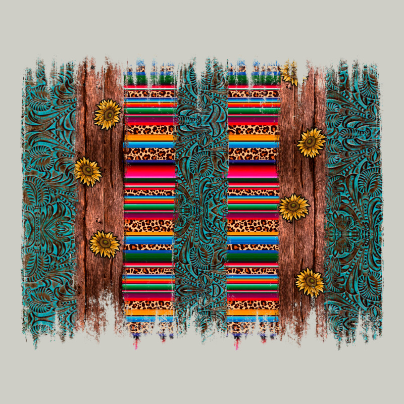 Sunflower Serape Brush Stroke Heavyweight Hoodie by Artiststas | Teevron