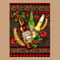 Beer Bottles With Mistletoe Vintage Tee | Teevron