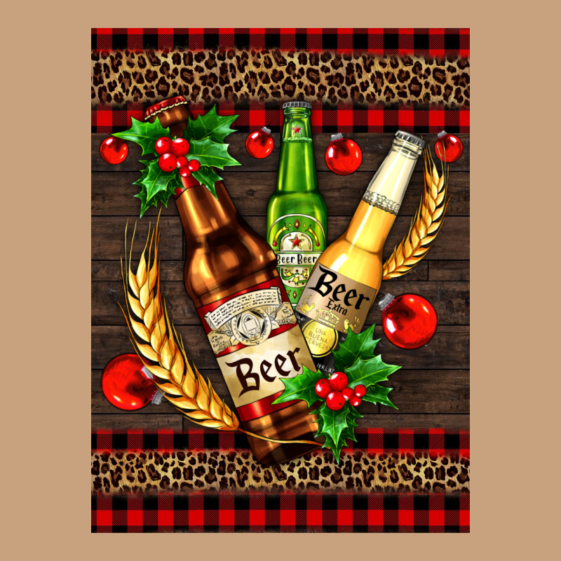 Beer Bottles With Mistletoe Vintage Tee by AdoDesignShop | Teevron