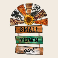 Small Town Girl Western Windmill Wooden Boards Premium Sweatshirt | Teevron