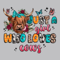 Just A Girl Who Loves Cows Long Sleeve Tee | Teevron