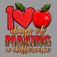 100 Days Of Making A Difference Vintage Hoodie | Teevron