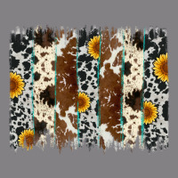 Sunflower Cowhide Brush Stroke Heavyweight Hoodie | Teevron