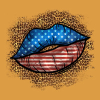 Western 4 Of July Lips Urban Heavy Tee | Teevron