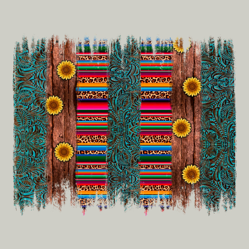 Sunflower Serape Brush Stroke Heavyweight Hoodie by Artiststas | Teevron