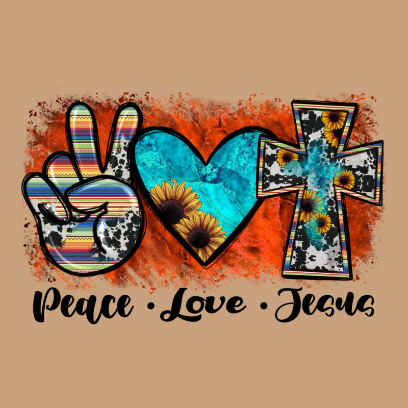 Peace Love Jesus Vintage Tee by JahusDesignShop | Teevron