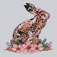 Bunny With Blossom Flower Heavyweight Sweatshirt | Teevron
