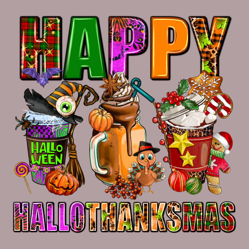 Happy Hallothanksmas Vintage Hoodie by AdoDesignShop | Teevron