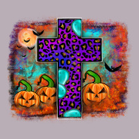 Halloween Cross Vintage Tee | Teevron