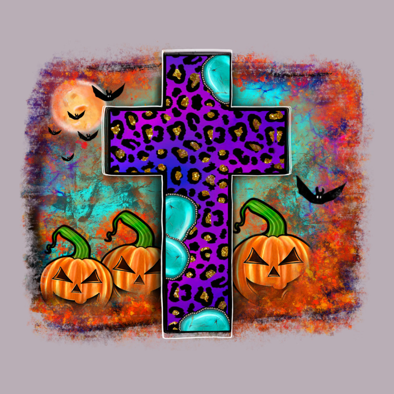 Halloween Cross Vintage Tee by JahusDesignShop | Teevron