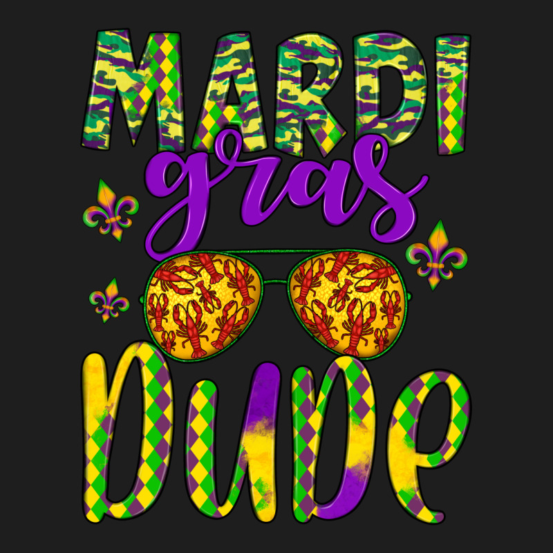 Mardi Gras Dude Heavyweight Hoodie by Artiststas | Teevron