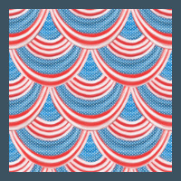 American Flag Seamless Pattern Urban Heavy Tee | Teevron