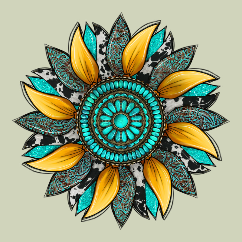 Sunflower Gemstone Leopard Heavyweight Hoodie by Artiststas | Teevron
