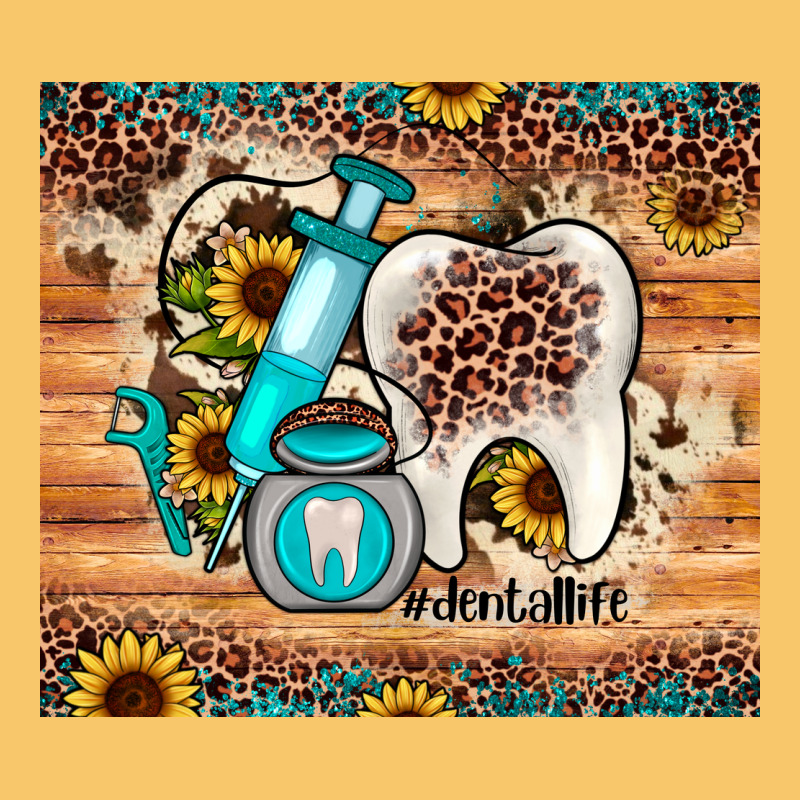 Dental Sunflower Vintage Hoodie by JahusDesignShop | Teevron