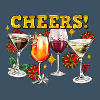 Cheers Christmas Coctail Urban Heavy Tee | Teevron