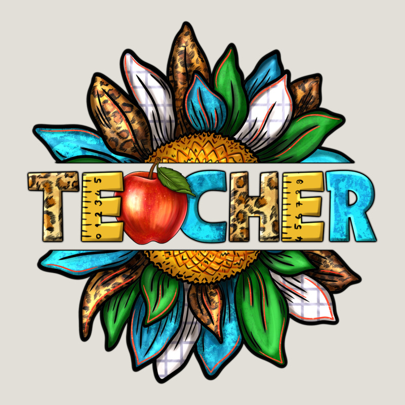 Teacher Sunflower Tbw Heavy Core Tee by texasbilliewilder | Teevron