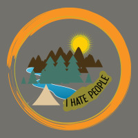 I Hate People Camping Hiking Premium Hoodie | Teevron
