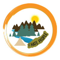 I hate people camping hiking | Teevron