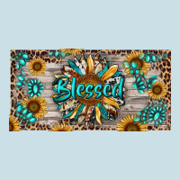 Blessed With Sunflower And Gemstone Ladies Tee | Teevron