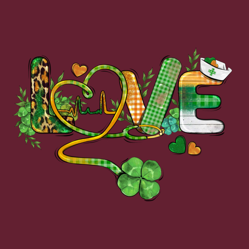 St. Patricks Day Nurse Love Medical Love Classic Tee by BarkalooDesign | Teevron