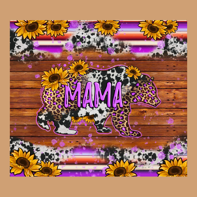 Mama Bear Sunflowers Purple Vintage Tee by Jasminsmagicworld | Teevron