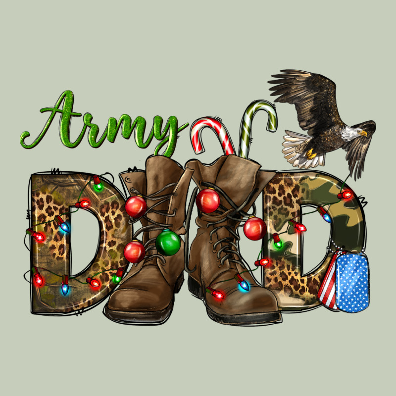 Christmas Army Dad Long Sleeve Tee by NancyCooperArtShop | Teevron