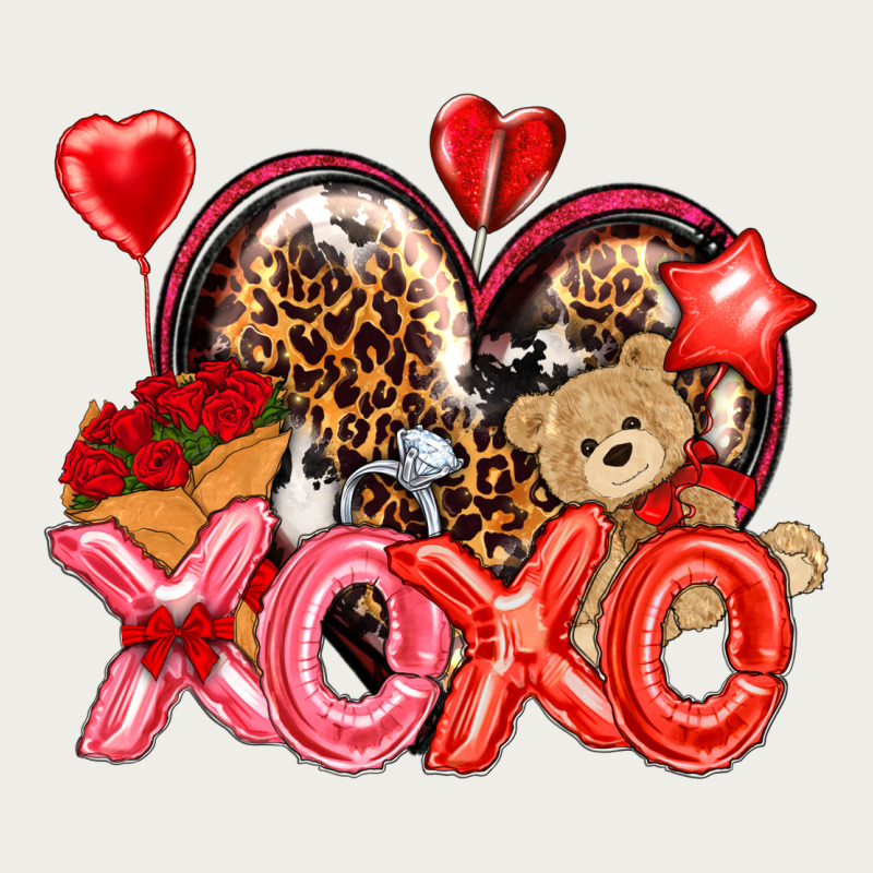 Xo Xo With Leopard And Cowhide Heart Zipper Hoodie by NancyCooperArtShop | Teevron