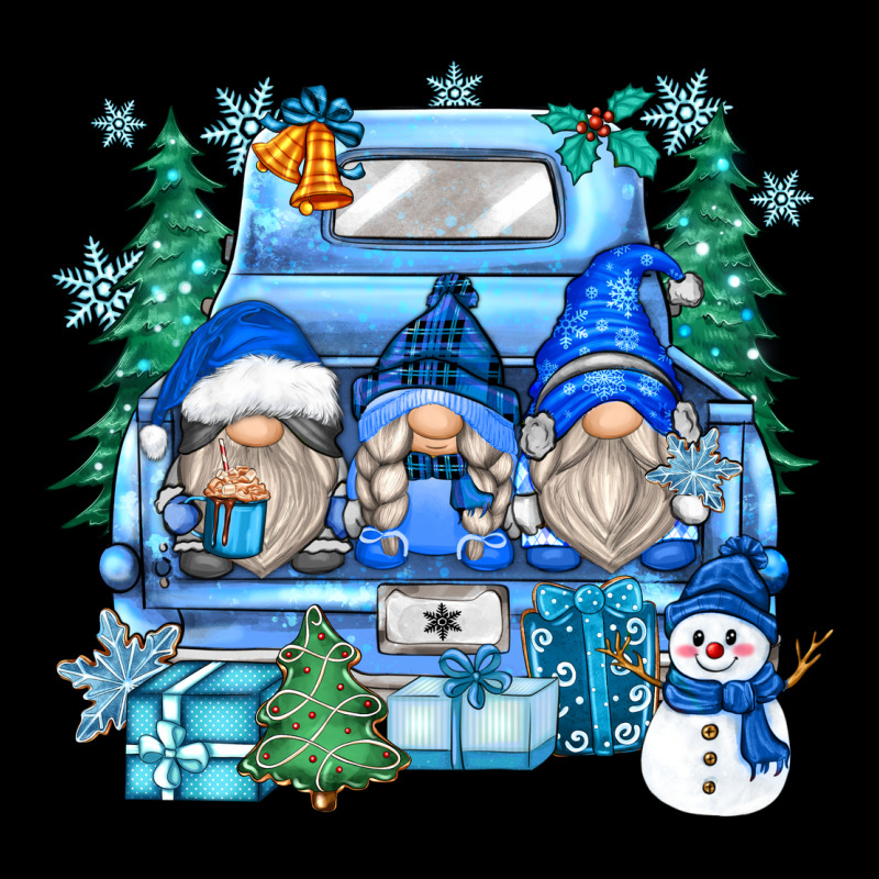 Snowman Gnome Truck Ladies Tee by Zillion Design Studio | Teevron