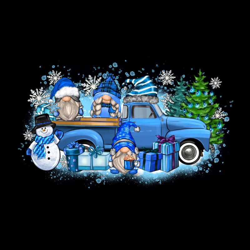 Snow Gnome Truck Ladies Tee by Zillion Design Studio | Teevron