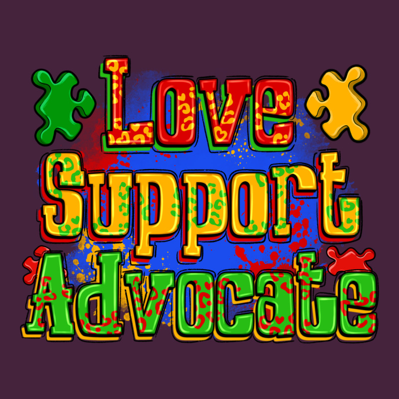 Love Support Advocate Premium Tee by Zillion Design Studio | Teevron