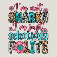 I M Not Snarky I M Just Selectively Polite Heavy Core Tee | Teevron