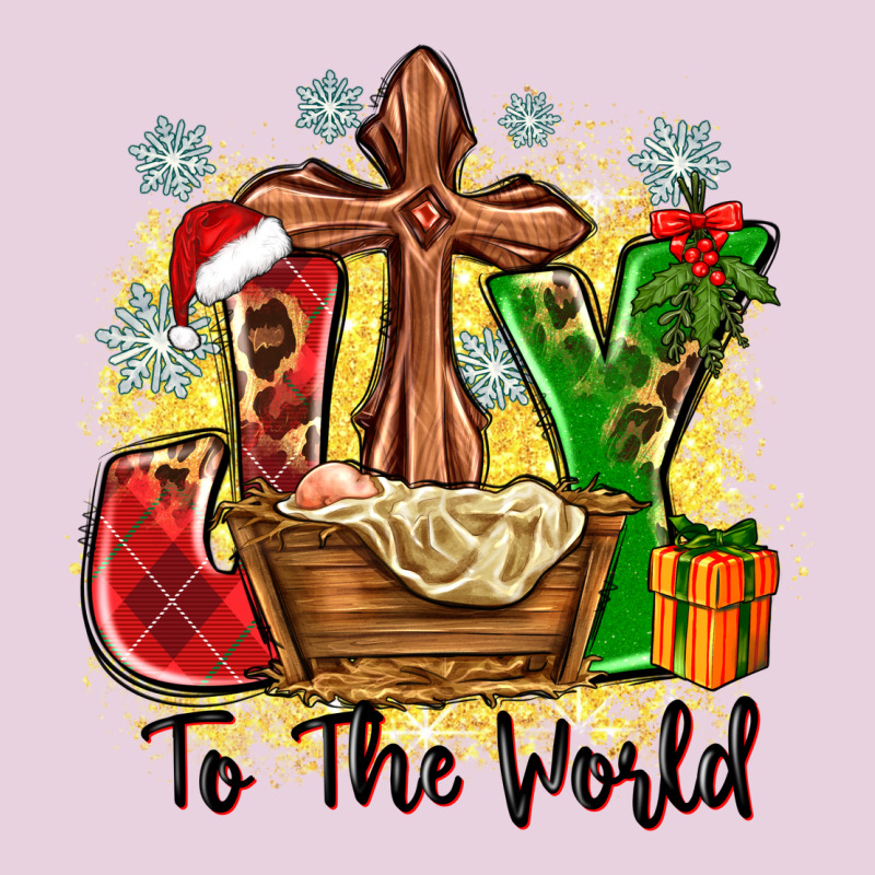 Joy To The World Ladies Tee by Zillion Design Studio | Teevron