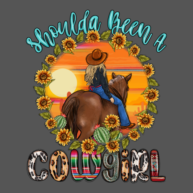 Shoulda Been A Cowgirl Zipper Hoodie by MaliasSmallBusiness | Teevron