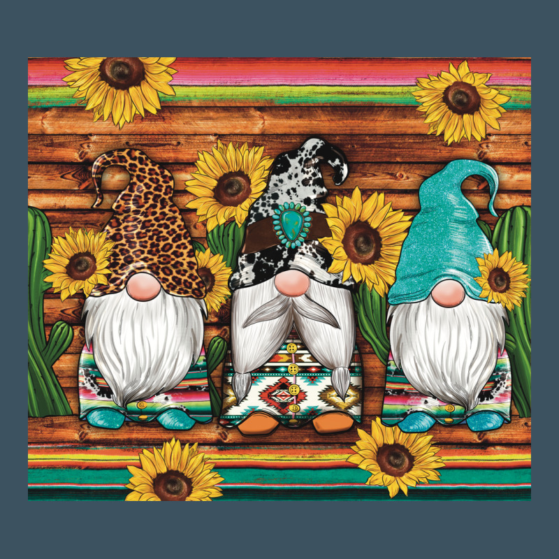 Western Gnomes Cactus Sunflowers Serape Wooden Leopard Gemstone Urban Heavy Tee by Artiststas | Teevron