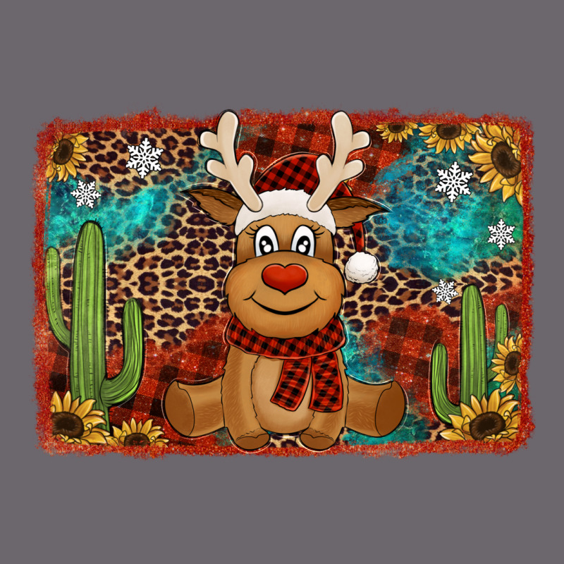 Western Christmas Reindeer With Background Premium Sweatshirt by Jasminsmagicworld | Teevron