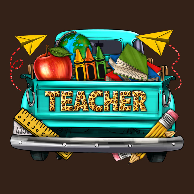 Teacher Truck Heavy Core Tee by texasbilliewilder | Teevron