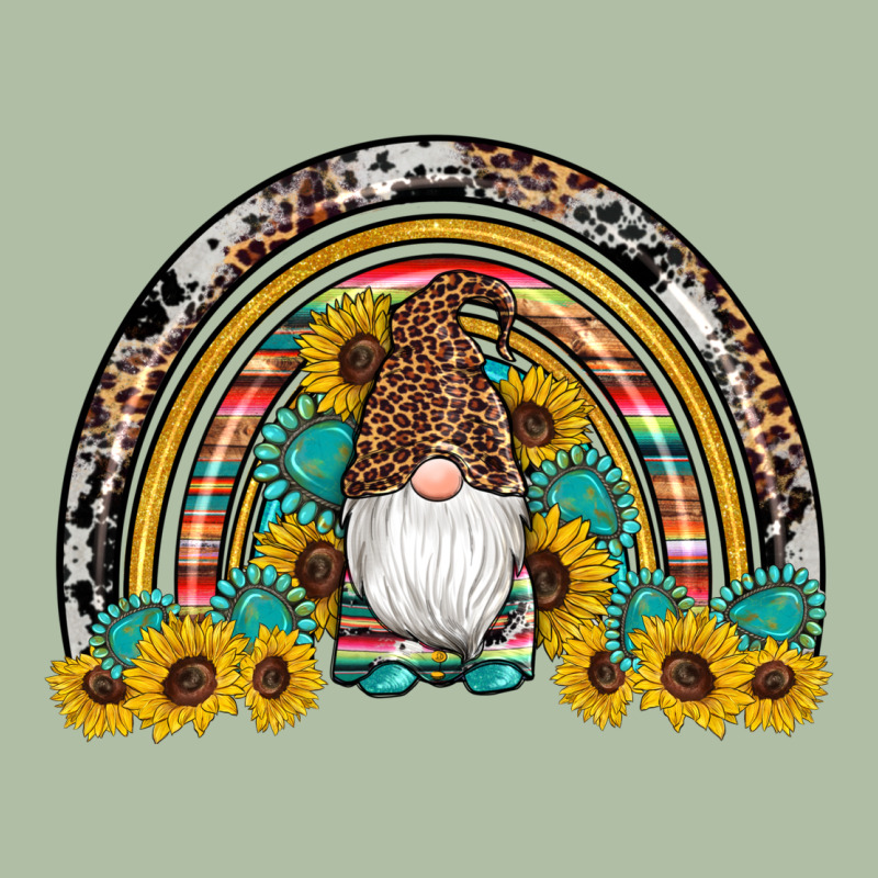 Western Gnome Gemstones Sunflowers Rainbow Urban Heavy Tee by Artiststas | Teevron