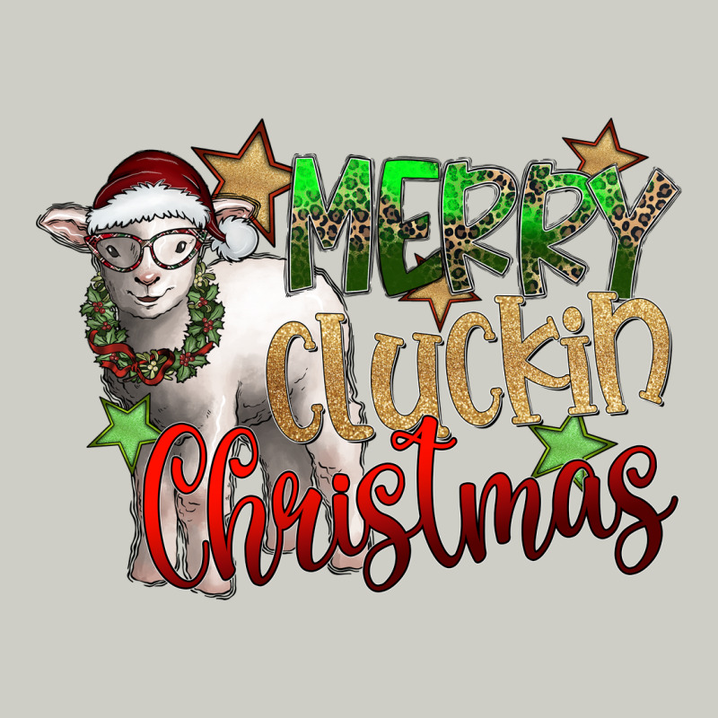 Merry Cluckin Christmas Heavyweight Hoodie by SublimationCraftShop | Teevron