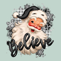 Believe Buffalo Plaid White Christmas Santa Claus Zipper Hoodie | Teevron